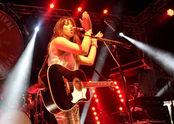 KT Tunstall performing at Wickham Festival 2017.

Picture: Sarah Standing (170992-5954)