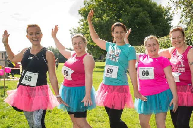 Portchester Ladies Day. Sam Tiley, Tilli Brown, Lucy Walker, Gemma Rees, Debbie Palmer. Picture: Keith Woodland