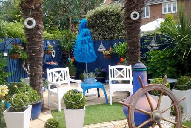 Deirdre and Ken Howell put a lot of tender loving care into their nautical garden in Lee-on-the-Solent