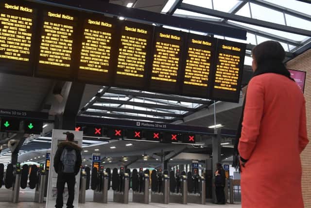 Passengers travelling between Portsmouth and London faced ongoing strike action by Southern Rail staff this year. Picture: Victoria Jones/PA Wire