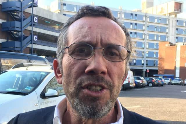Perry Grant, 58, of Bridgeside Close, Portsmouth, was sentenced to 38 weeks in prison