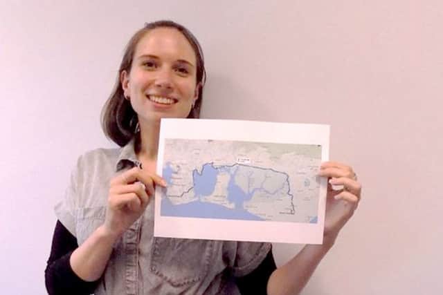 Nadia Kuftinoff, from Southsea, will don her walking boots in a bid to raise Â£300 for Alzheimers Society.