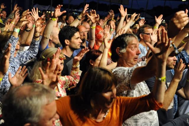 Music fans enjoy the entertainment at last year's Wickham Festival. Pictures: Malcolm Wells