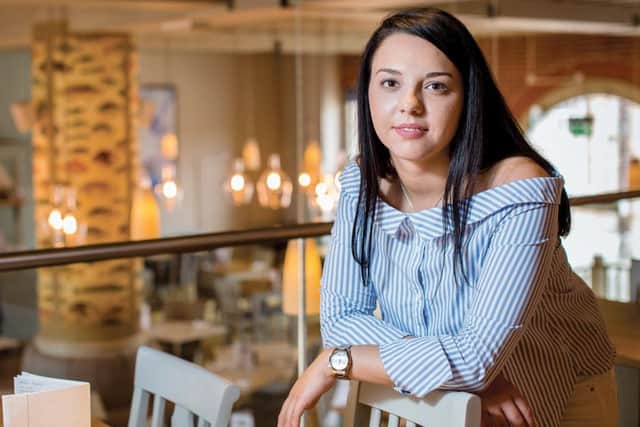 Lavinia Constandache, a student at the University of Portsmouth, won the Bella Rangel Callan Student of the Year Award by the Institute of Travel and Tourism