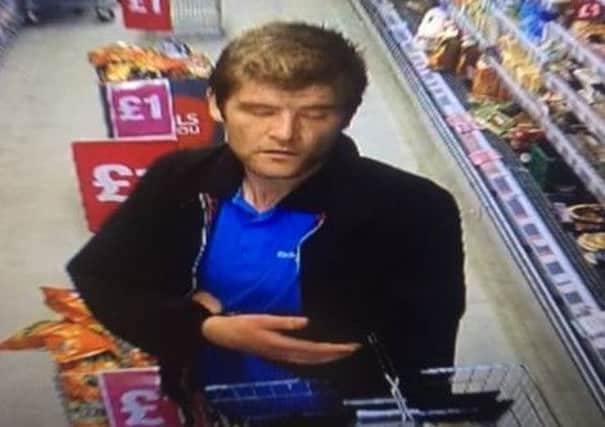The man police would like to speak to in connection with the incident. Picture: Hampshire Constabulary