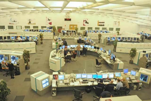The control room of NATS in Swanwick