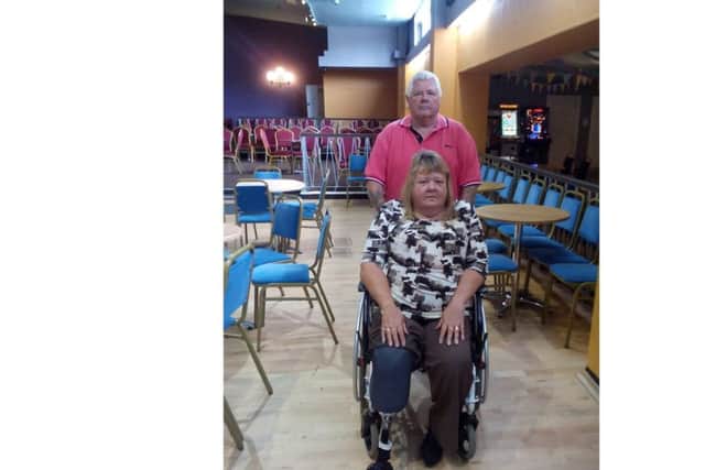 Sue Ruck and her husband George