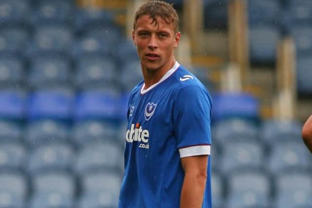 Pompey defender Tom Davies Picture: Shaun Boggust