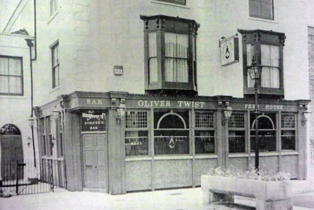 The Oliver Twist, Old Commercial Road, Portsmouth - a stone's throw from the Charles Dickens Museum.