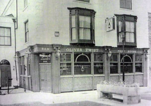 The Oliver Twist, Old Commercial Road, Portsmouth  - a stone's throw from the Charles Dickens Museum.