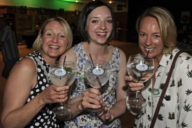 Punters enjoy a tipple at last year's Portsmouth Gin Festival.Picture: Ian Hargreaves.