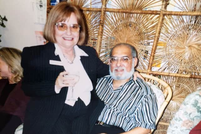 Sheila Jeftha and her husband Gerald
