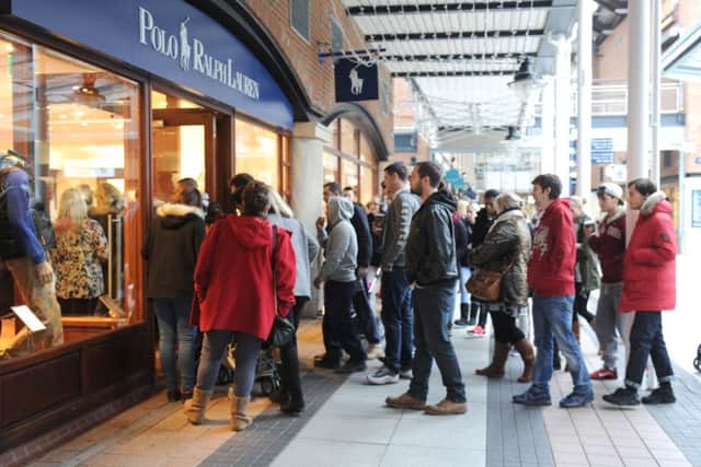 Polo Ralph Lauren is one of the stores with vacancies.
Picture: Sarah Standing
