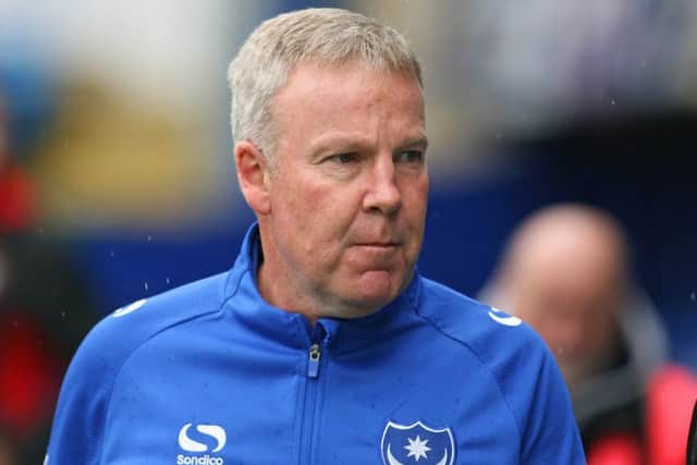 Pompey boss Kenny Jackett Picture: Shaun Boggust