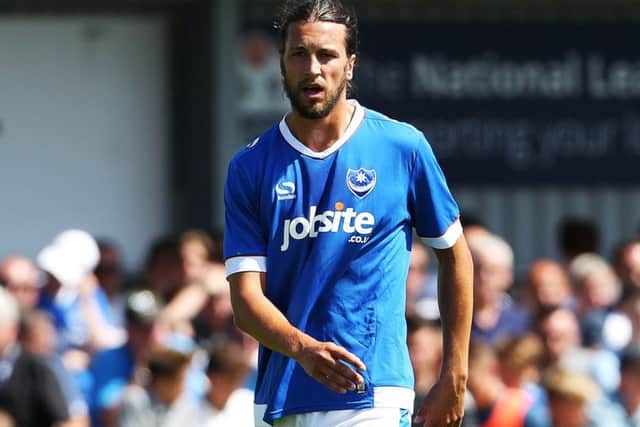 Pompey defender Christian Burgess