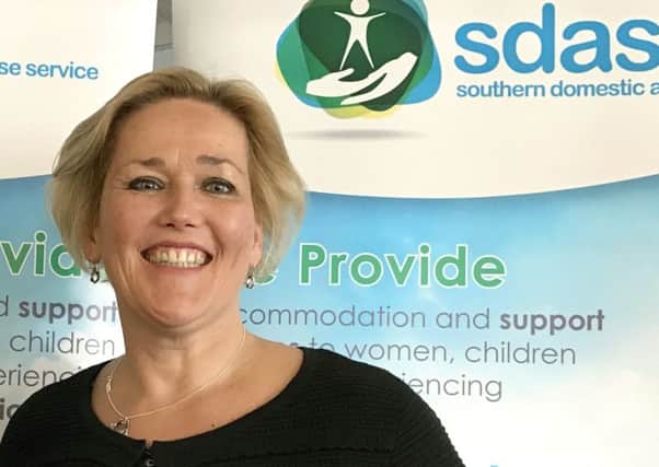 Claire Lambon, the CEO of Southern Domestic Abuse Service