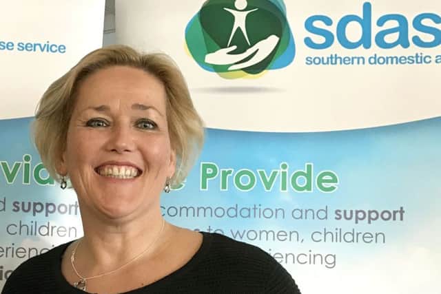 Claire Lambon, the CEO of Southern Domestic Abuse Service