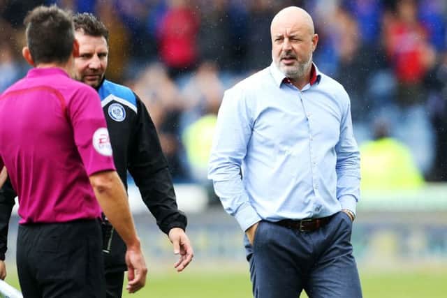 Rochdale boss Keith Hill. Picture: Joe Pepler