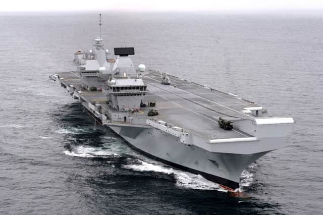 HMS Queen Elizabeth, the Royal Navy's new aircraft carrier could sail into Portsmouth as early as Thursday, August 17