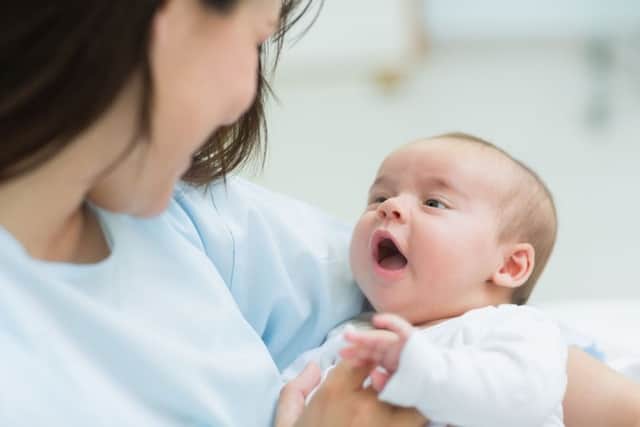 St John Ambulance has given advice on how to carry out a primary survey on a baby, under one year old, who has fallen ill (PA Photo/thinkstockphotos)