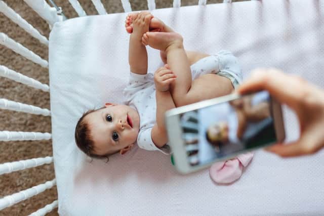 In just 20 months, Kieran has taken more than 8,000 photographs of his son, Louie (Shutterstock)