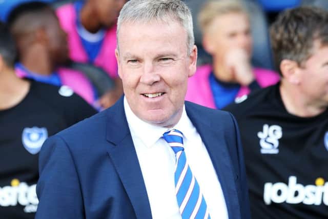 Pompey boss Kenny Jackett Picture: Joe Pepler