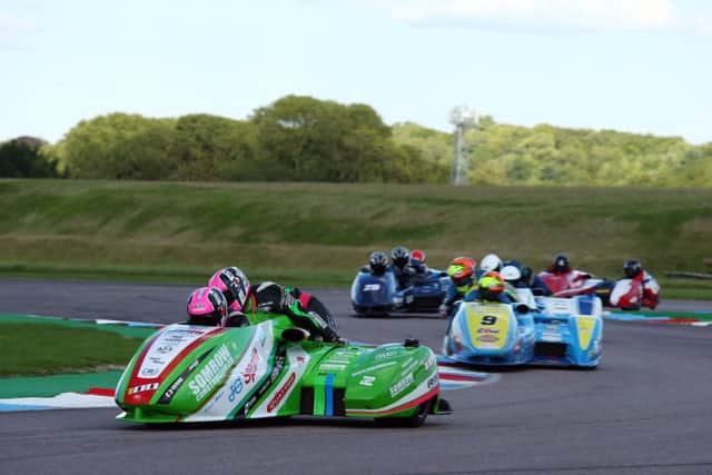 Ricky Stevens & Ryan Charlwood at Thruxton. Picture: Tim Keeton/Impact Images