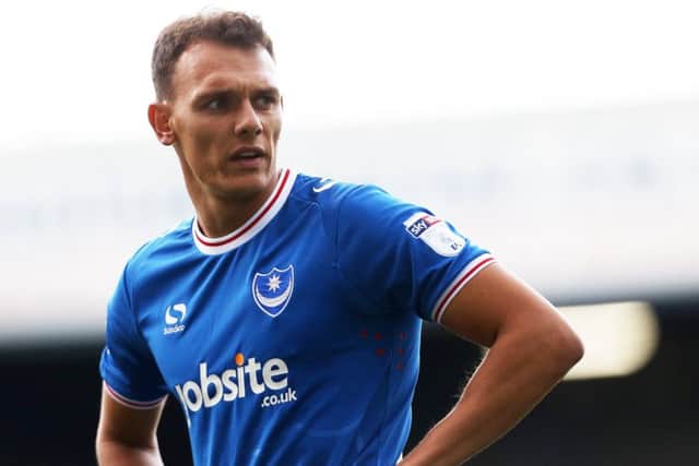 Pompey forward Kal Naismith Picture: Joe Pepler