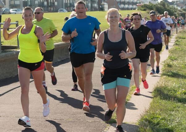 Lee-on-the-Solent parkrun on Saturday. Picture: Keith Woodland