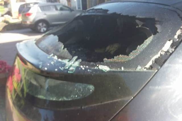 Jane Hall's car was torched between Saturday, August 5 and Sunday, August 6 in Rowner Road, Gosport. Police are investigating.