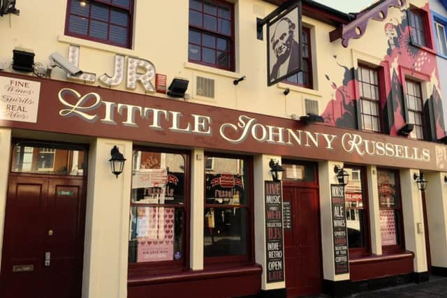The popular Little Johnny Russells bar in Albert Road Southsea Picture: Malcolm Wells (14147-8105)
