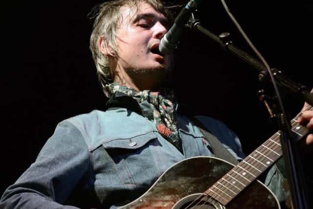 Pete Doherty live in Newcastle.