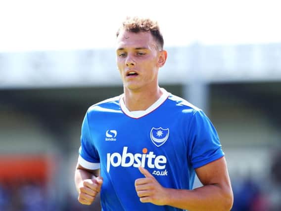 Kal Naismith's back in Pompey's team tonight at Cardiff