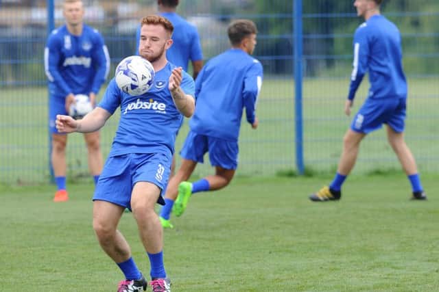 Pompey loanee Theo Widdrington played a blinder for the Hawks