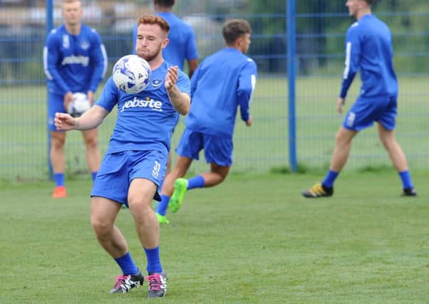 Pompey loanee Theo Widdrington played a blinder for the Hawks