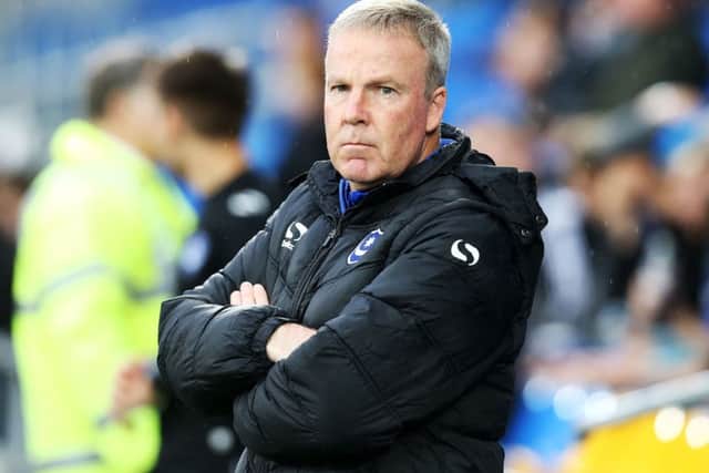 Pompey boss Kenny Jackett. Picture: Joe Pepler