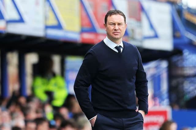 Derek Adams Plymouth crashed to a heavy defeat