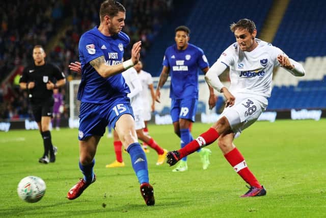 Brandon Haunstrup pleased Kenny Jackett with his display against Cardiff. Picture: Joe Pepler