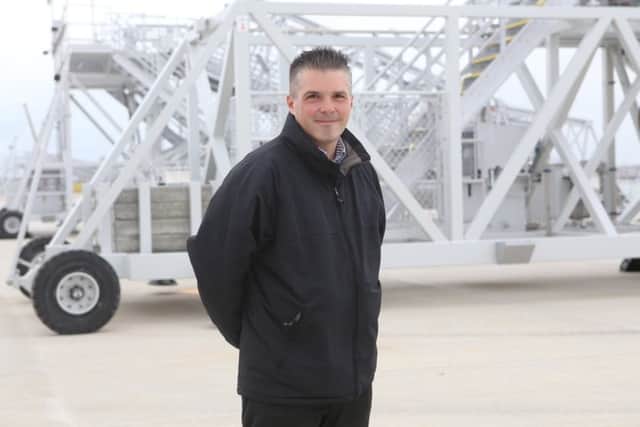 Simon Hughes, Estate infrastructure manager.  Photography by Habibur Rahman PPP-170908-002052006