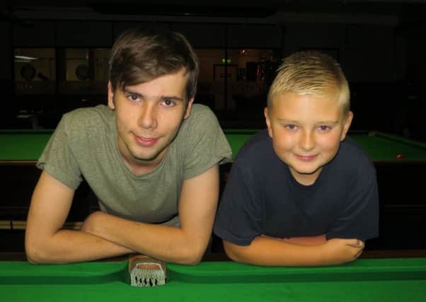 Callum White and Samuel Laxton. Picture: Tim Dunkley