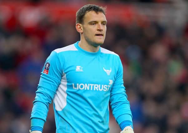 Former Pompey keeper Simon Eastwood