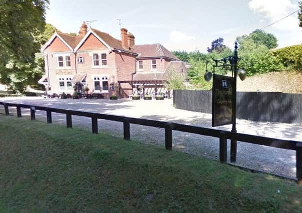 The Hurdles Bar and Restaurant in Station Road, Droxford. Credit: Google Maps