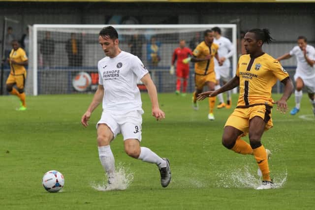Hawks striker Jason Prior. Picture: Habibur Rahman