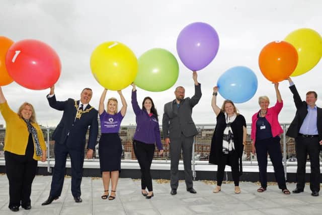 The launch of the Portsmouth Lottery last year