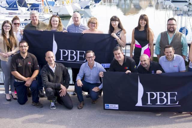 Members of PBE Networking Group supporting the charity Music Fusion