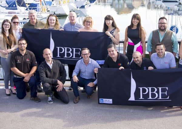 Members of PBE Networking Group supporting the charity Music Fusion