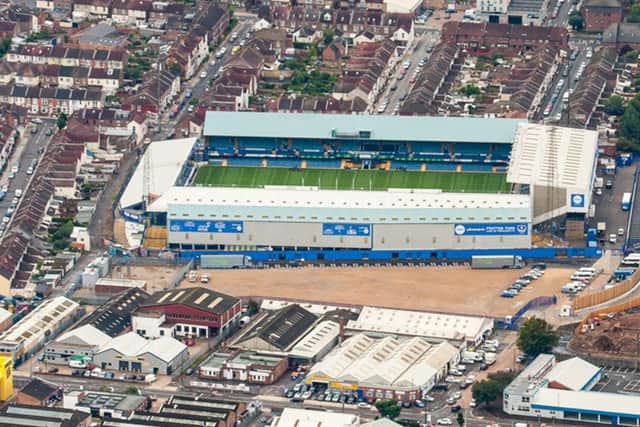 Fratton Park Picture:Shaun Roster/www.shaunroster.com