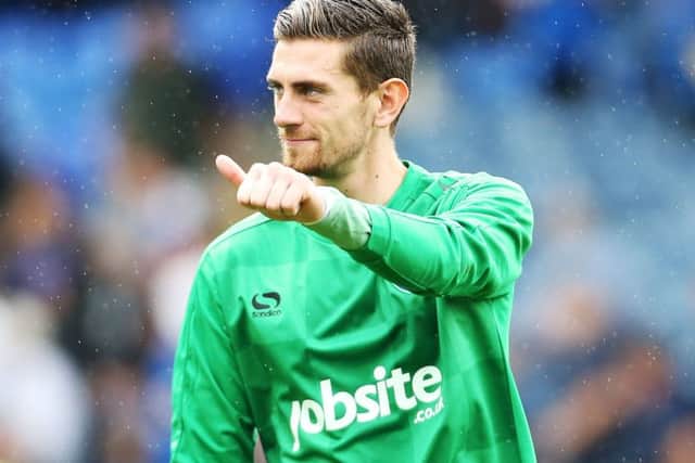 Pompey keeper Luke McGee Picture: Joe Pepler