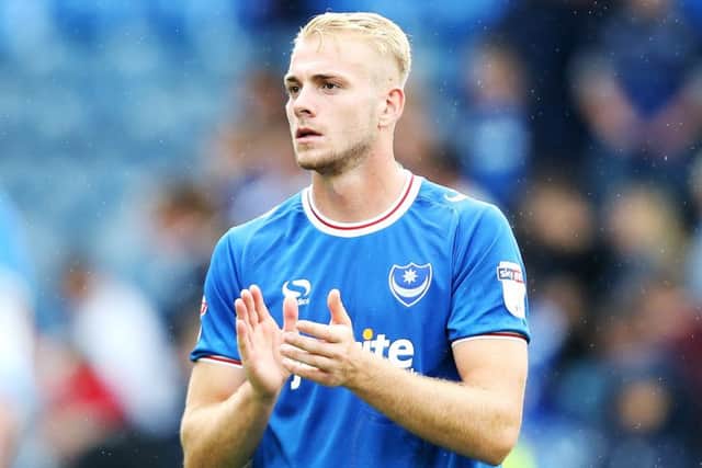 Pompey defender Jack Whatmough Picture: Joe Pepler
