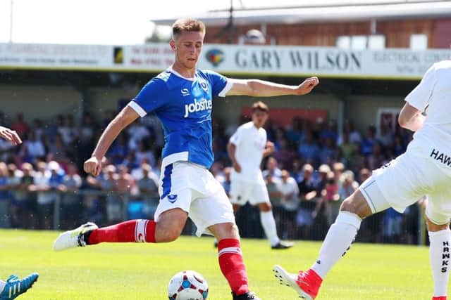 Adam May. Hawks v Pompey. Saturday, July 8, 2017. Picture: Joe Pepler PPP-170907-133010001